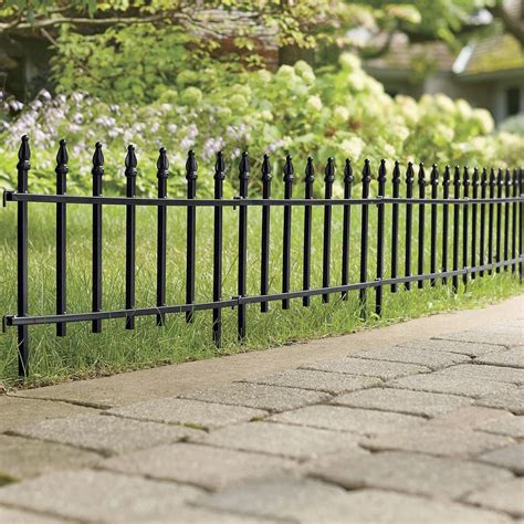 metal fences outside houses|solid metal fencing for gardens.